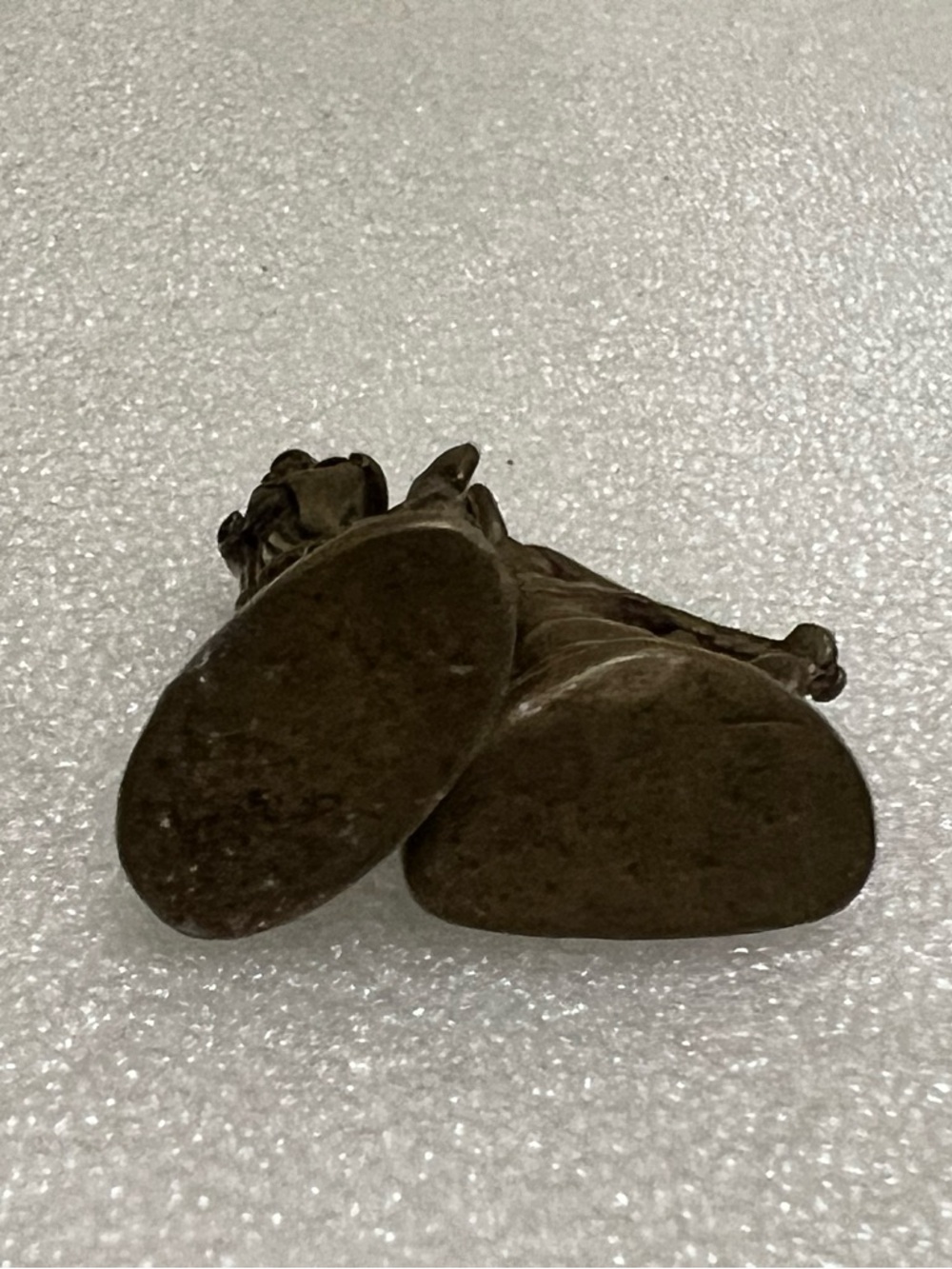 Chinese Tibet Buddha Bronze statue miniature - Picture 10 of 10
